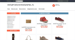 Desktop Screenshot of osteriatozzodipane.it
